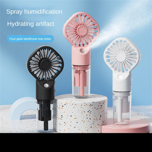 ChillFlow™ Mini Mist Fan - Portable Cooling