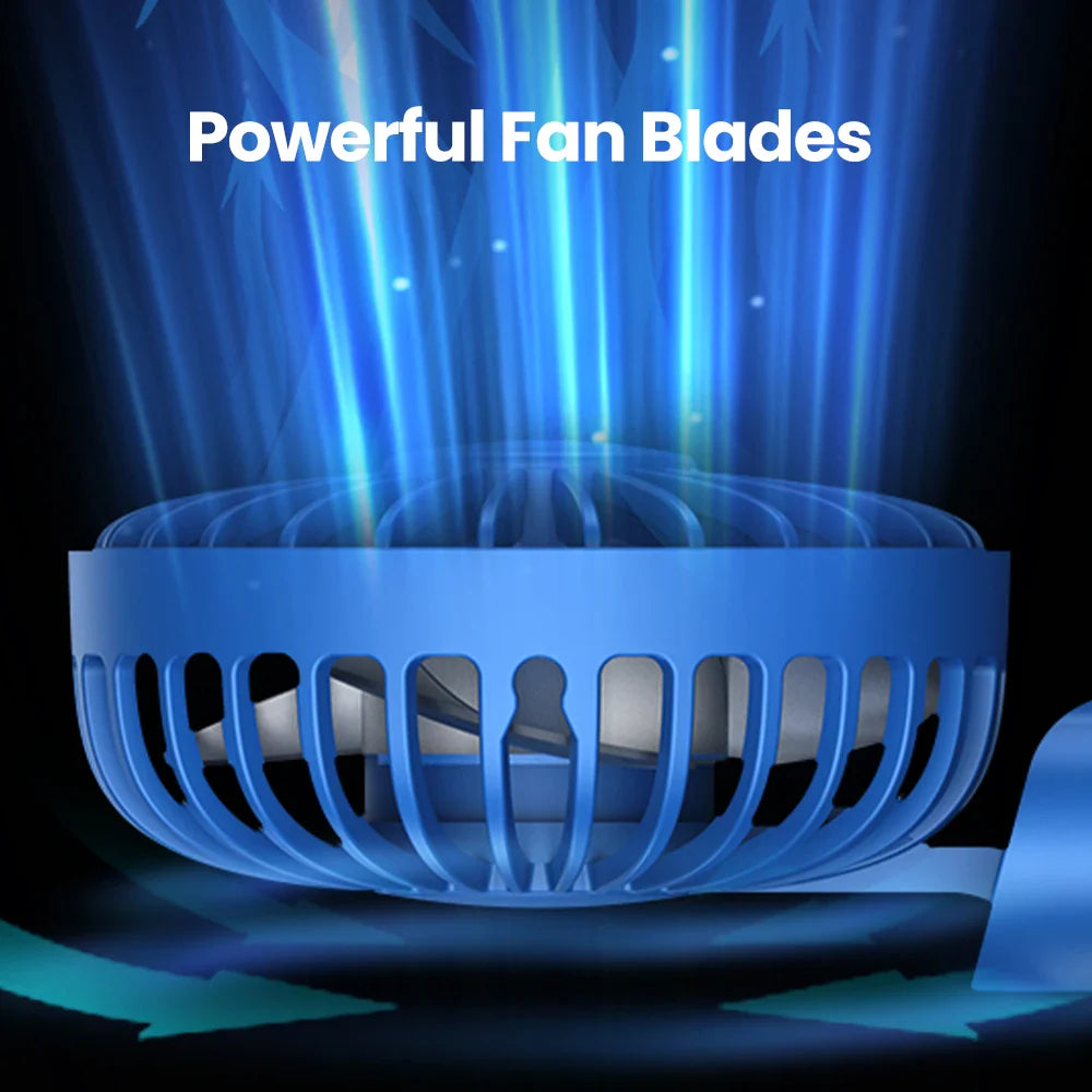ChillFlow™ Mini USB Fan – Pocket-Size & Rechargeable